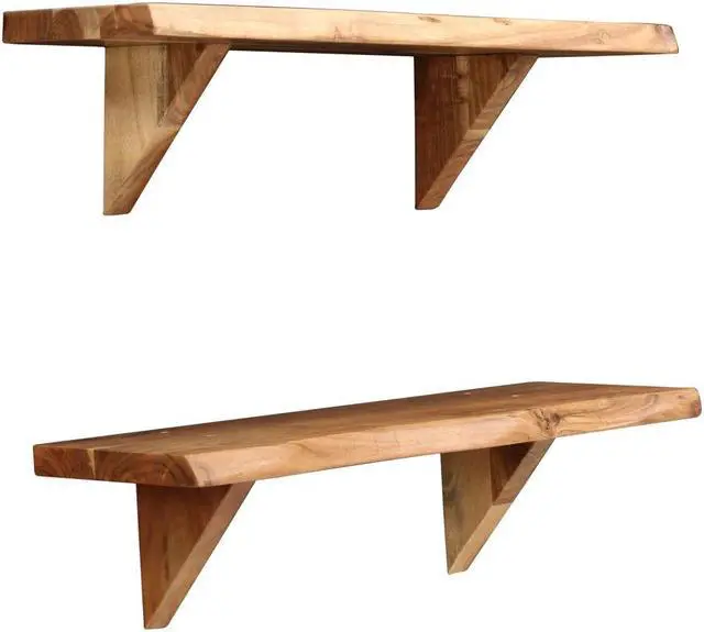 Alt view image 3 of 11 - vidaXL Wall Shelves Floating Shelves Display Shelves Wall Mounted 3 Pcs Black