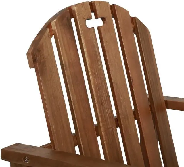 Alt view image 5 of 12 - vidaXL Patio Chairs 2 Pcs Patio Dining Chair with Armrest Solid Wood Acacia