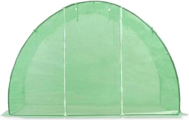Alt view image 12 of 12 - vidaXL Greenhouse Outdoor Grow House Green House for Plant Growing Gardening