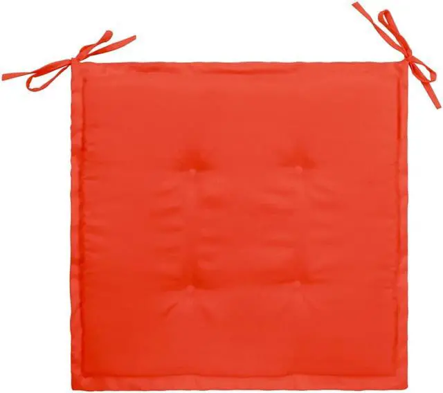 Alt view image 5 of 14 - vidaXL Garden Chair Cushions 2 pcs Red 50x50x4 cm Oxford Fabric