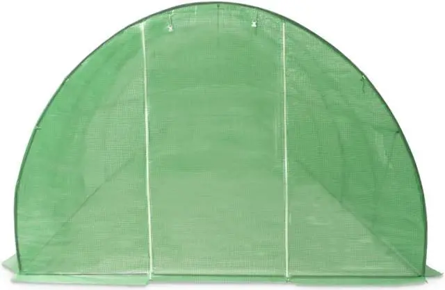 Alt view image 7 of 7 - vidaXL Greenhouse Outdoor Grow House Green House for Plant Growing Gardening