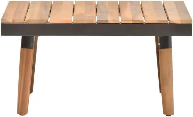 Alt view image 4 of 7 - vidaXL Patio Lounge Set Outdoor Sectional Sofa Set 8 Piece Poly Rattan Gray