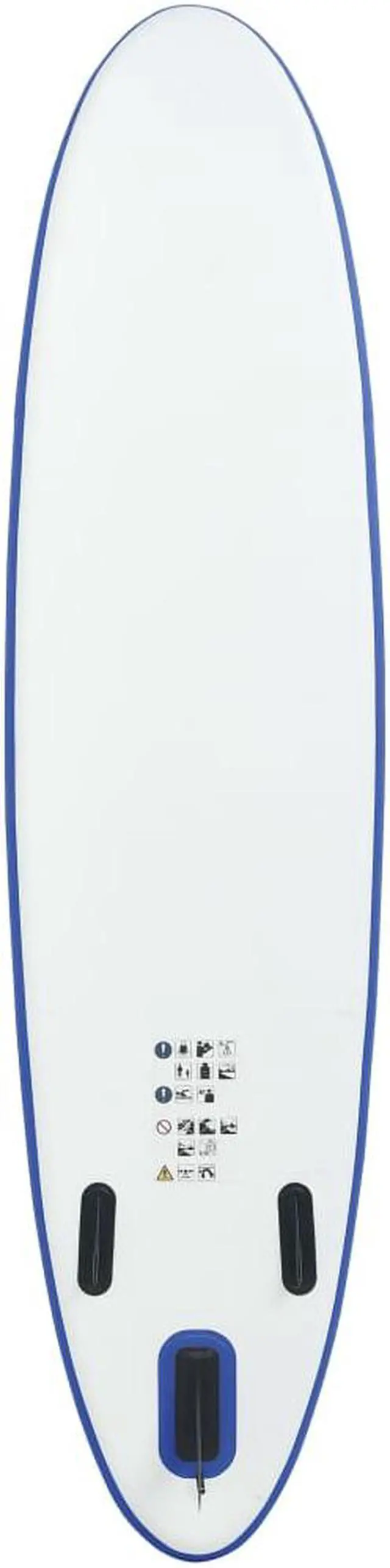 Alt view image 4 of 14 - vidaXL Paddleboard Set with Accessories Inflatable Paddle board Blue and White