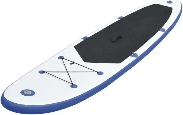Alt view image 2 of 14 - vidaXL Paddleboard Set with Accessories Inflatable Paddle board Blue and White