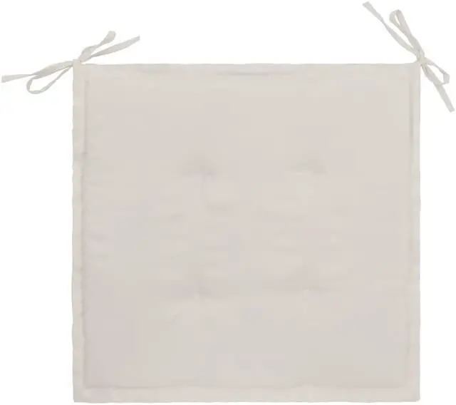 Alt view image 3 of 13 - vidaXL Chair Cushion 2 Pcs Outdoor Patio Seat Cushion Cream Oxford Fabric