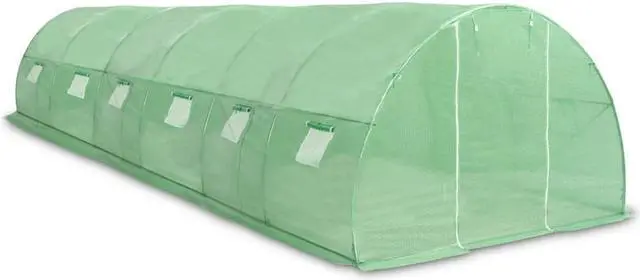 Alt view image 5 of 7 - vidaXL Greenhouse Outdoor Grow House Green House for Plant Growing Gardening