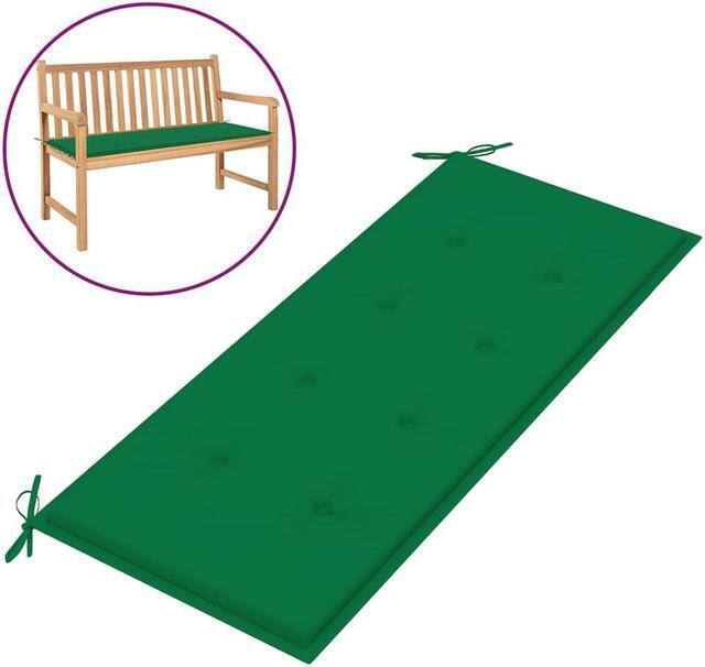 Main image of vidaXL Garden Bench Cushion Green 120x50x4 cm Oxford Fabric