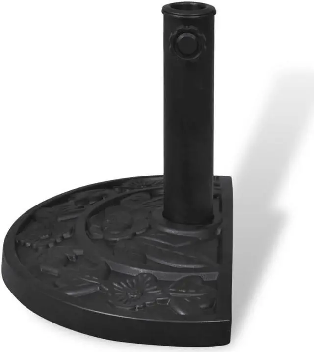 Alt view image 8 of 9 - Resin Half Round Parasol Base