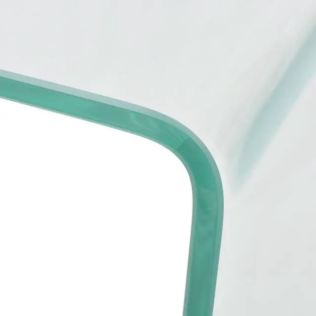 Alt view image 7 of 14 - vidaXL Coffee Table Sofa End Table Side Table Nightstand Tempered Glass Clear