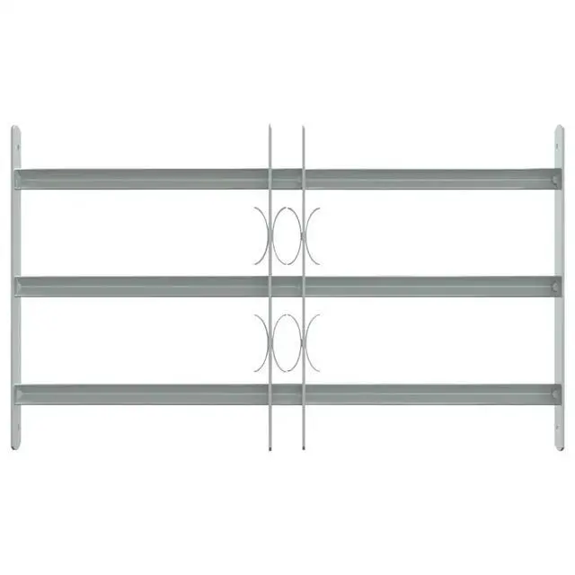Alt view image 5 of 7 - Adjustable Security Grille for Windows with 3 Crossbars 19.7"-25.6"