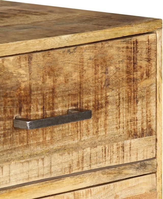 Alt view image 5 of 11 - vidaXL Solid Mango Wood Chest of Drawers Storage Store Drawer Cabinet Home