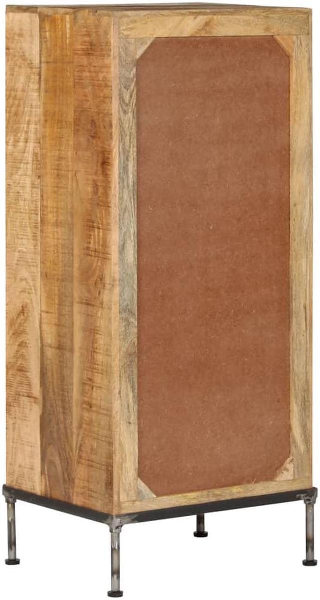 Alt view image 3 of 11 - vidaXL Solid Mango Wood Chest of Drawers Storage Store Drawer Cabinet Home