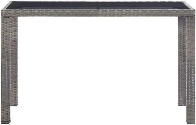 Alt view image 2 of 17 - vidaXL 2 Seater Sofa Couch with Cushions Patio Wicker Love Seat PE Rattan Black
