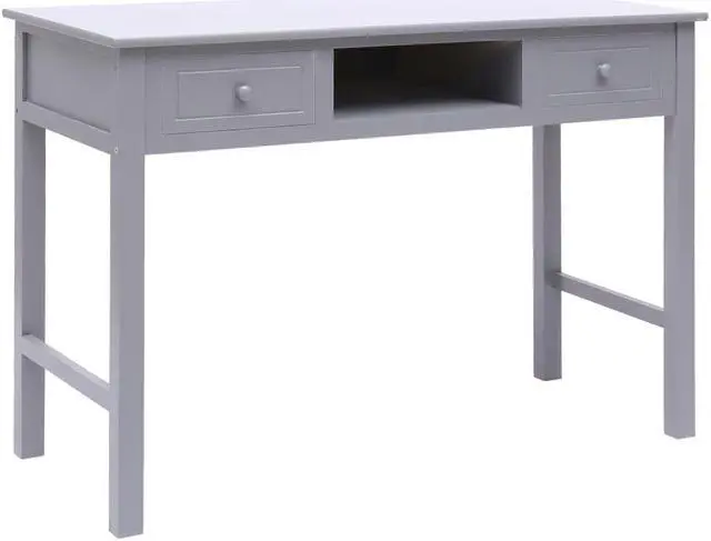 Main image of vidaXL Writing Desk Computer Desk Laptop Table Home Workstation White Wood