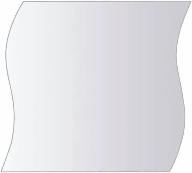 Alt view image 6 of 11 - vidaXL Wall Mirror Set of 8 Transparent Glass