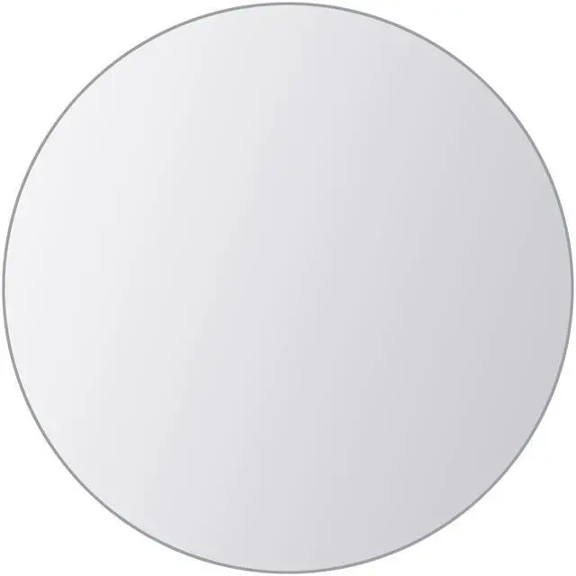 Alt view image 4 of 11 - vidaXL 8x Mirror Tiles Round Glass Wall Mirror Home Decor Bathroom Bedroom