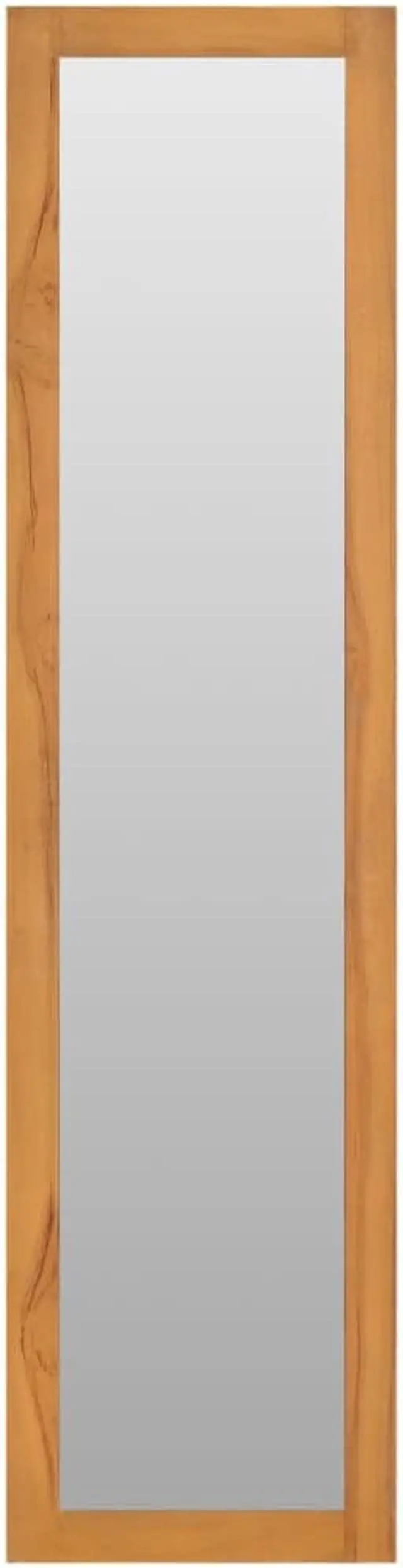 Alt view image 2 of 10 - vidaXL Wall Mirror Decorative Mirror with Shelves Hall Mirror Solid Teak Wood