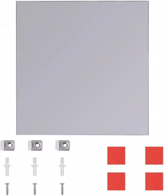 Alt view image 4 of 18 - vidaXL Mirror Tile Set of 8 High-quality glass Small Decorative Inlays