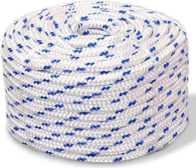 Main image of vidaXL Marine Rope Boat Rope for Marine Boat Rigging Lines Polypropylene White