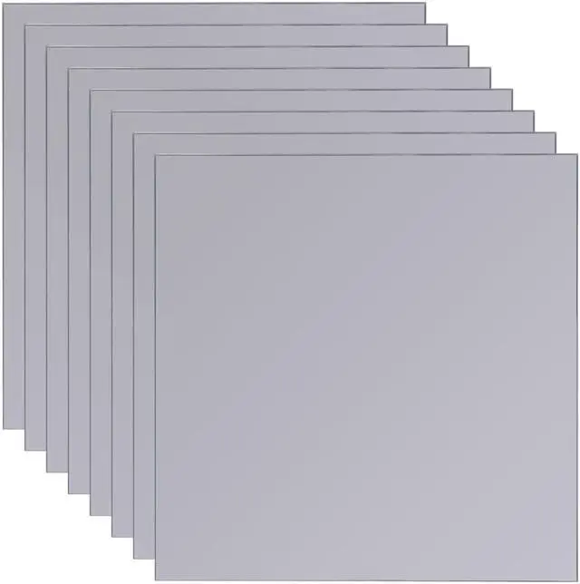 Alt view image 5 of 18 - vidaXL Mirror Tile Set of 8 High-quality glass Small Decorative Inlays