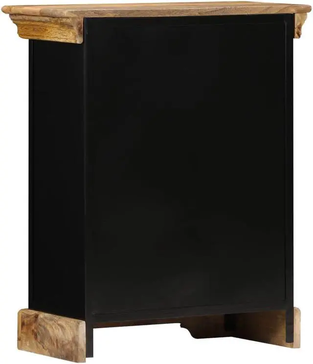 Alt view image 3 of 11 - vidaXL Sideboard Console Cabinet Cupboard for Living Room Solid Wood Mango