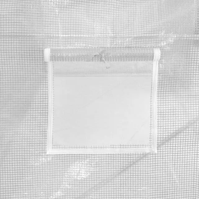 Alt view image 4 of 7 - vidaXL Greenhouse Outdoor Grow House Green House with Base Frame Aluminum