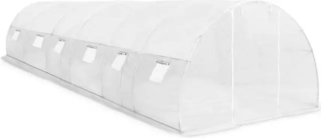 Alt view image 5 of 11 - vidaXL Greenhouse Outdoor Grow House Green House for Plant Growing Gardening