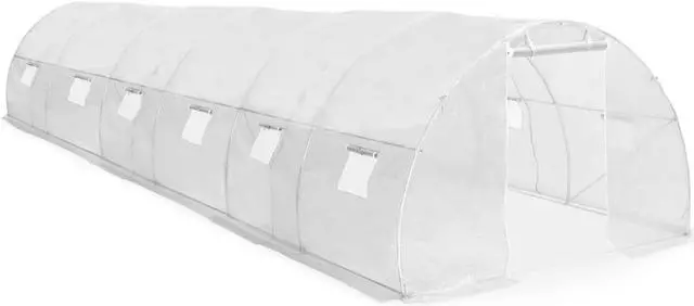 Alt view image 2 of 11 - vidaXL Greenhouse Outdoor Grow House Green House for Plant Growing Gardening