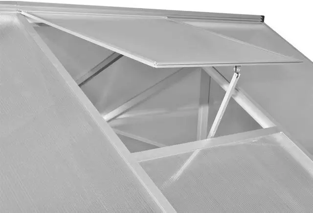 Alt view image 6 of 11 - vidaXL Greenhouse Outdoor Grow House Green House for Plant Growing Gardening