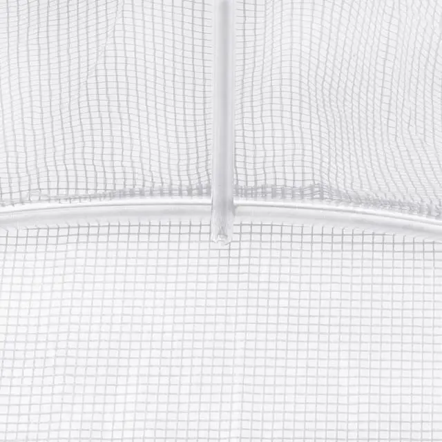 Alt view image 3 of 7 - vidaXL Greenhouse Outdoor Grow House Green House with Base Frame Aluminum