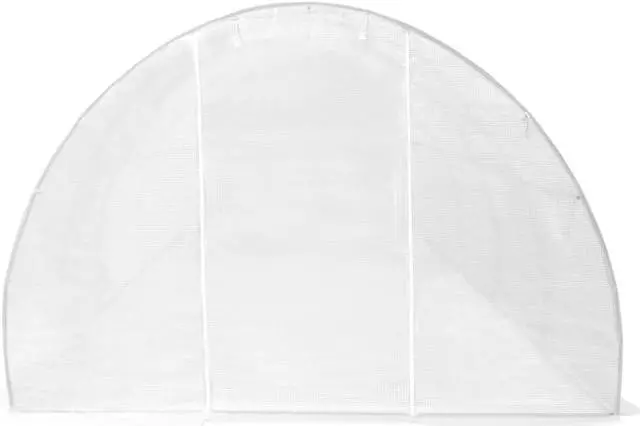 Alt view image 7 of 11 - vidaXL Greenhouse Outdoor Grow House Green House for Plant Growing Gardening