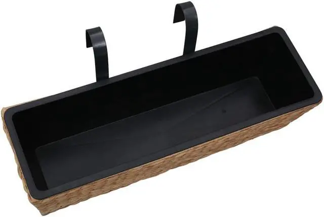 Alt view image 4 of 13 - vidaXL 2x Garden Planters Water Hyacinth Outdoor Raised Bed Plant Herb Box