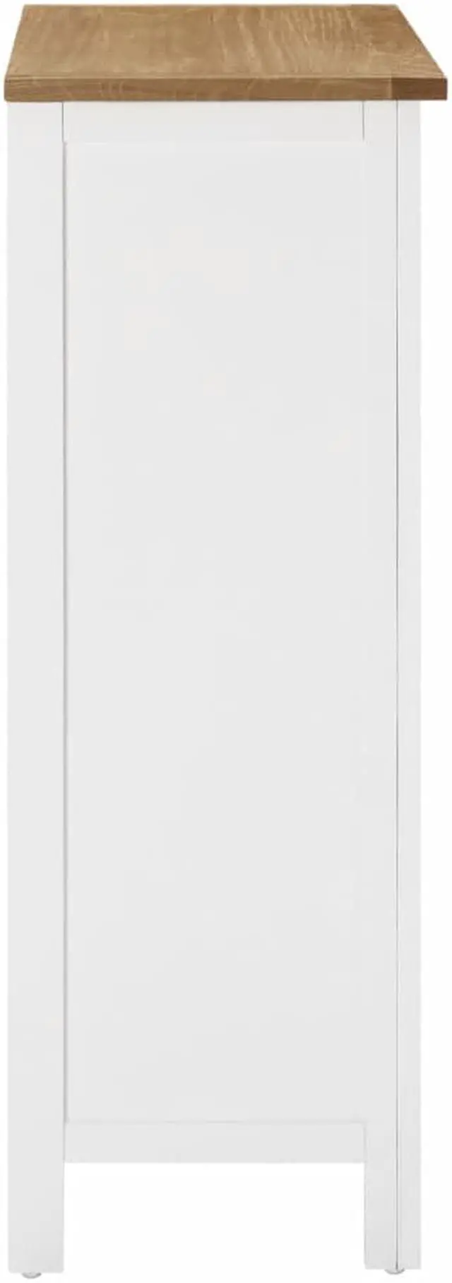 Alt view image 6 of 13 - vidaXL Wine Cabinet Bottle Holder 2 Drawers Floor Wine Cabinet Solid Oak Wood