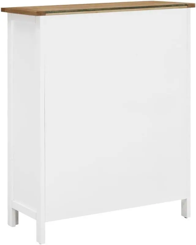 Alt view image 7 of 13 - vidaXL Wine Cabinet Bottle Holder 2 Drawers Floor Wine Cabinet Solid Oak Wood