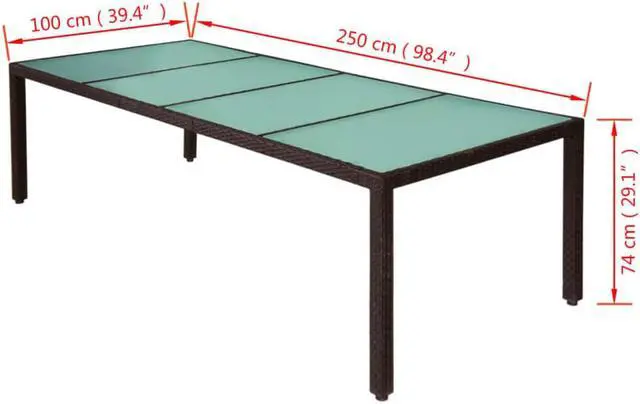 Alt view image 7 of 7 - vidaXL Patio Dining Set 5 Piece Outdoor Dining Table Set Steel Anthracite