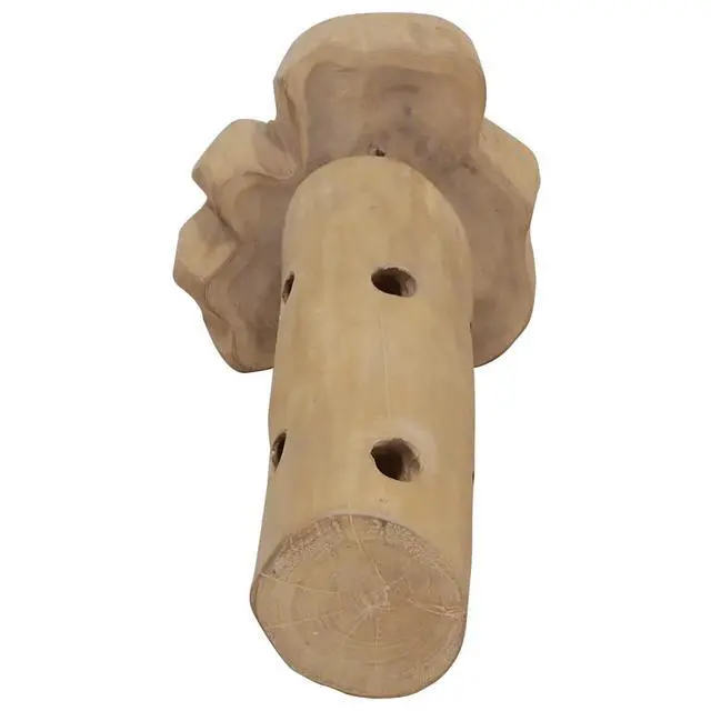 Alt view image 19 of 20 - vidaXL Wine Rack Bottle Holder for 8 Bottles Floor Wine Cabinet Solid Teak Wood