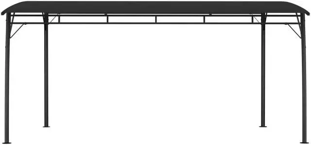 Alt view image 6 of 10 - vidaXL Garden Sunshade Awning 157.5"x118.1"x100.4" Anthracite