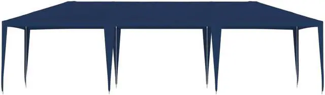 Alt view image 8 of 15 - vidaXL Party Tent Outdoor Canopy Tent Patio Gazebo Marquee Beach Shelter Blue