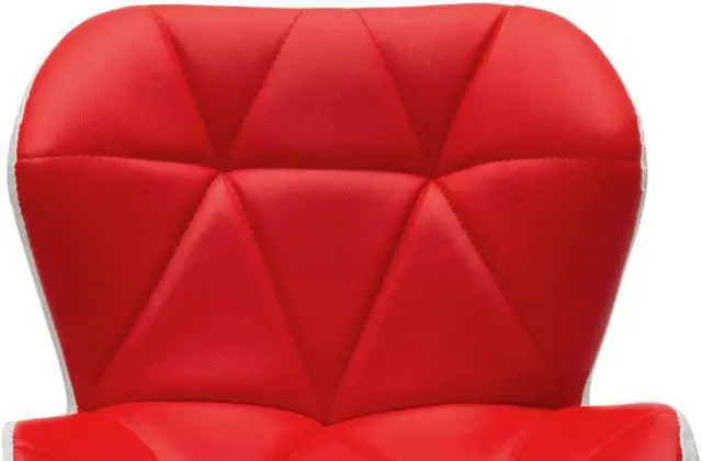 Alt view image 9 of 16 - vidaXL Bar Stool Red Faux Leather