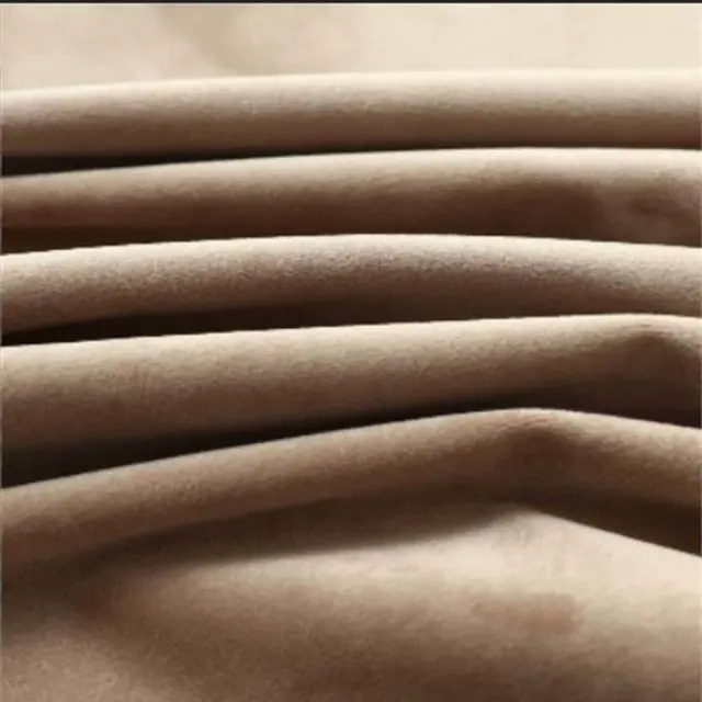 Alt view image 2 of 8 - vidaXL Curtains 2 Pcs Blackout Curtains Window Blinds with Rings Beige Velvet