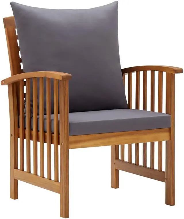 Alt view image 2 of 7 - vidaXL Patio Furniture Set 8 Piece Sectional Sofa with Table Poly Rattan Black