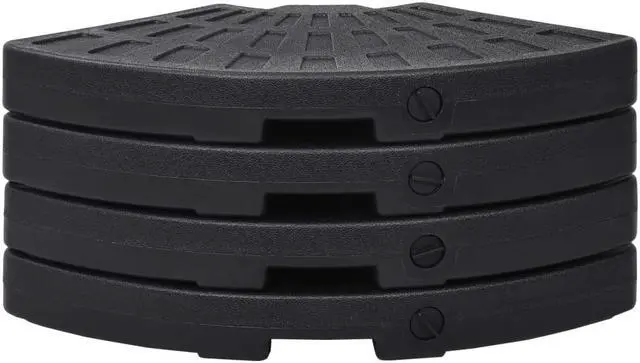 Alt view image 2 of 12 - vidaXL Outdoor Umbrella Base Patio Parasol Stand Parasol Base Garden Porch Black