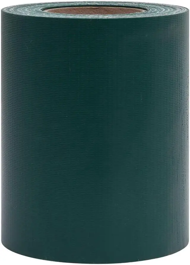 Alt view image 5 of 11 - vidaXL Garden Privacy Screen Fence Screen Fabric Roll Sunscreen PVC Matte Green