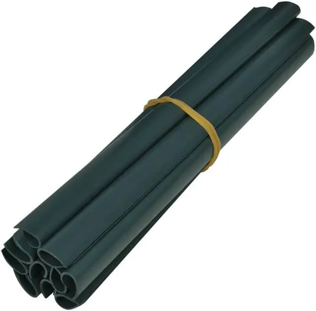 Alt view image 7 of 11 - vidaXL Garden Privacy Screen Fence Screen Fabric Roll Sunscreen PVC Matte Green