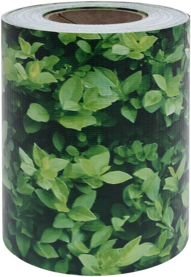 Alt view image 11 of 12 - vidaXL Garden Privacy Screen Fence Screen Fabric Roll Sunscreen PVC Green