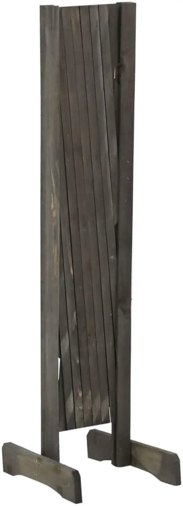 Alt view image 4 of 13 - vidaXL Trellis Fence Garden Trellis Lattice Gray 47.2"x35.4" Solid Firwood