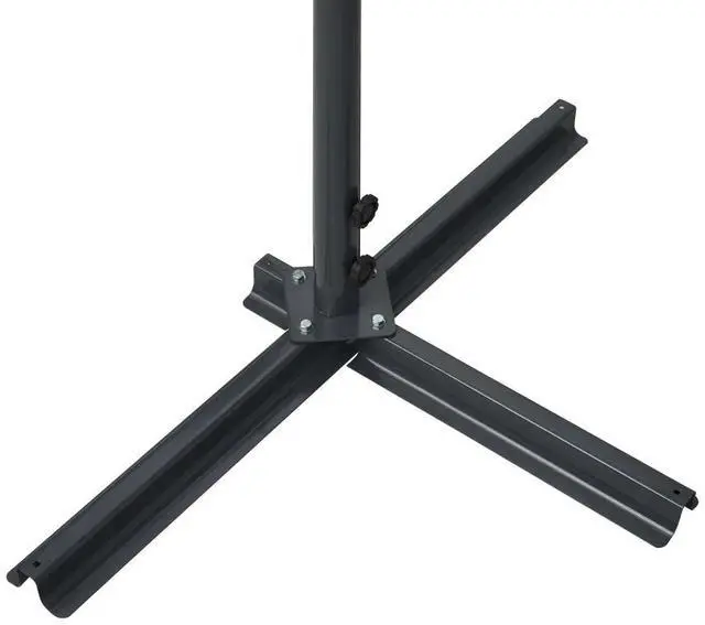 Alt view image 10 of 10 - vidaXL Free Standing Awning 118.1"x118.1" Anthracite