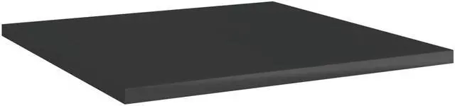 Alt view image 2 of 10 - vidaXL Bookshelf Boards Floating Shelf 4 Pcs High Gloss Black Engineered Wood