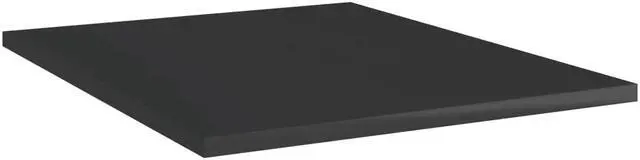 Alt view image 2 of 13 - vidaXL Bookshelf Boards Floating Shelf 4 Pcs High Gloss Black Engineered Wood