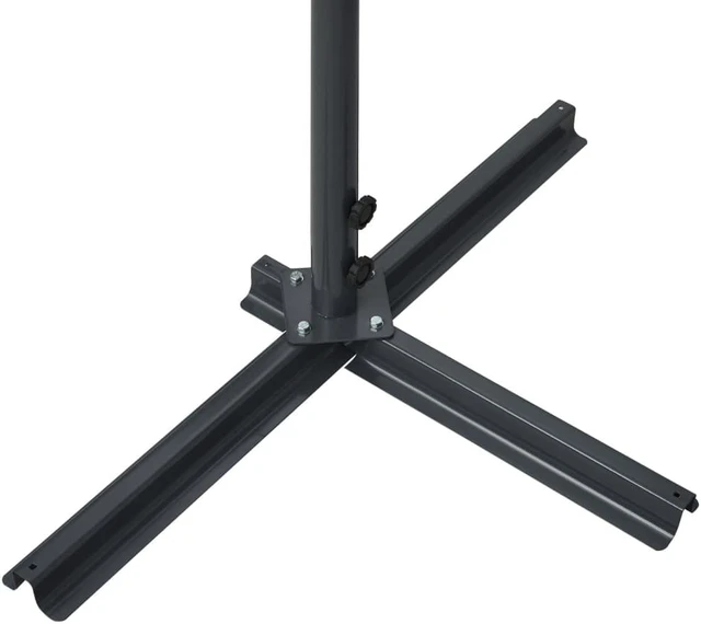 Alt view image 6 of 6 - vidaXL Free Standing Awning 196.9"x118.1" Anthracite
